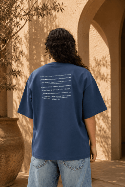 Lisan Tee Slate - Romani Culturewear